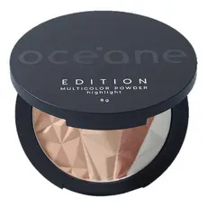 Pó Iluminador Multicolor 8g - Océane Edition Tom da maquiagem 4 Tons