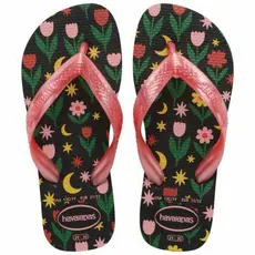 Chinelo Havaianas Kids Flores Borboletas-Joaninhas-Moranguinhos