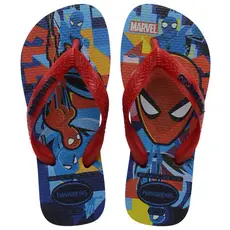 Chinelo Havaianas Kids Marvel homen aranha-Vingadores Original