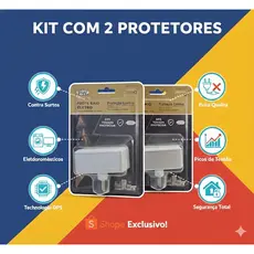 Kit com 2 Protetores de Raio PW Eletro 2 Tomadas 10A - O Mais Vendido!