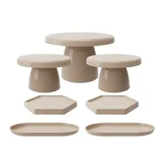 Kit Decorativo 7 Peças Eventos Casamentos Aniversários