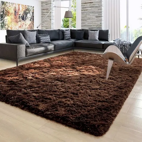 Tapete Peludo 2,00 x 3,00 Mt Antiderrapante Varias Cores