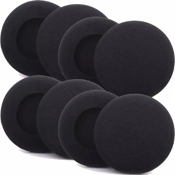 Kit 6 Espumas Reposição Fone Porta Pro Promoção