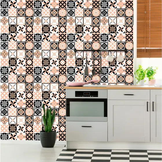 Papel De Parede Para Cozinha Azulejo Português - ENVIO FULL