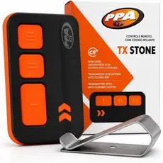 Controle Remoto TX Stone 3 B PPA Original Presilha Metálica