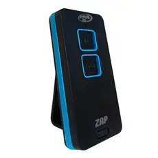 CONTROLE REMOTO ZAP 2B (PRETO / AZUL)
