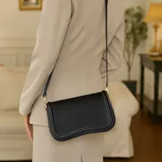 Bolsa Feminina Média Transversal Alça Regulável Primeira Linha Enviou Imediato