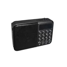 Rádio Retrô Fm Recarregável Bluetooth ÁTOMO Colorido Entrada De Cartão E De Fone De Ouvido MO-C3L..