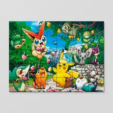 Quebra cabeça Pokemon, Pikachu, Ash, Misty, charmander, charizard | MDF | sublime fantasia