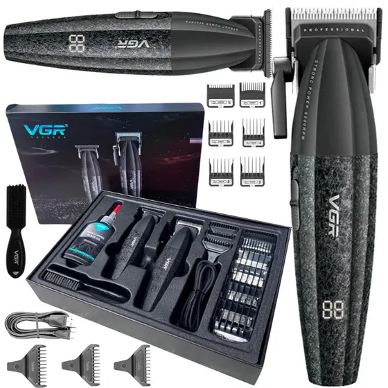 Combo De Máquinas VGR V640 Profissionais c/ Máquina de Corte e Máquina De Acabamento