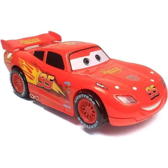 Carro que Vira Robô Relâmpago McQueen com Luz, Som e Movimento Bate e Volta - Diversão Garantida!