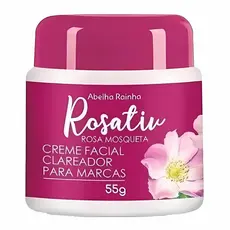 Creme Facial Clareador Para Marcas Com Óleo De Rosa Mosqueta Rosativ