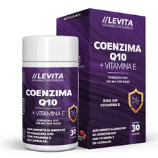 Coenzima Q10 + Vitamina E 30 Cápsulas: Suporte Energético, Antioxidante e Melhora da Saúde Celular