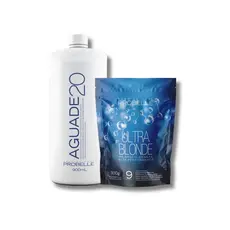 Kit Pó Descolorante Ultra Blonde + OX de 20