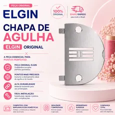 Chapa Agulha Máquina Elgin Genius Zz G21 G31 G51
