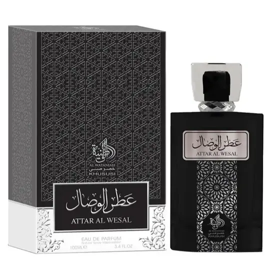 Perfume Árabe Unissex Al Wataniah Attar Al Wesal Eau de Parfum EDP Original 100ml