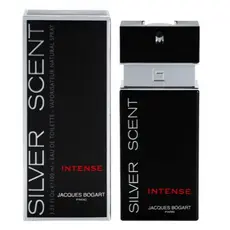 Perfume Masculino Jacques Bogart Silver Scent Intense Eau de Toilette EDT Original 100ml