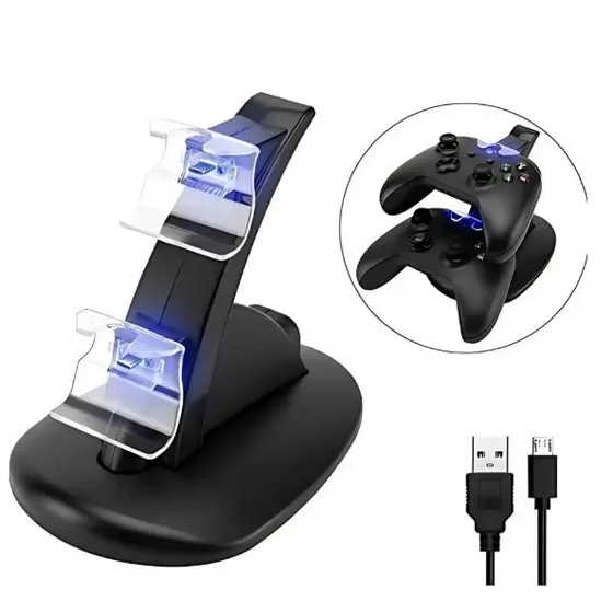 Base  de Carregador para video game Xbox One S X Suporte Torre Dupla