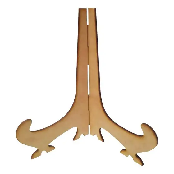 Kit 10 Pares Suporte Prato Quadro Azulejo Decorativo Mdf Cru