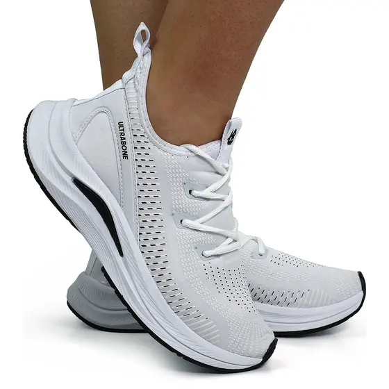Tênis Running Feminino Ortopedico Academia Leve