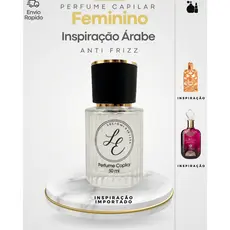 Perfume Capilar Inspiração Árabe com Silicone e Proteção Térmica Cabelos Cheiroso