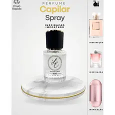 Perfume Capilar 30ml Feminino Cabelo Cheiroso Longa Duração Inspiração Premium