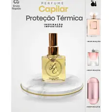 Perfume Capilar Feminino com Proteção Térmica e Silicone Spray para Cabelos