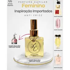 Perfume Capilar de Nicho Spray para Cabelos Inspiração Premium com Proteção Térmica