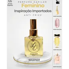 Perfume Capilar de Luxo Inspiração Proteção Térmica Contra Fontes de Calor