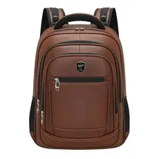 Mochila Chl Couro Com Cadeado 45l  Impermeável 7 Bolsos Com Bolso Secreto De Costa e Trava Cintura