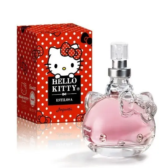 Perfume Deo Colônia Hello Kitty Estilosa Jequiti 25ml