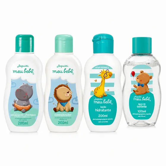 Kit Higiene Meu Bebê | Jequiti - 4 Itens Maternidade