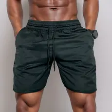 Short Masculino Tactel Premium Bermuda Lisa Masculina Shorts de Elástico Moda Praia Cores Diversas