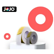 KIT 5 Fitas Bananas Adesivas 5,5m Dupla- Face, Fitas de Espuma JOJO