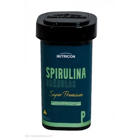 Ração Para Peixes Nutricon Spirulina Grânulos 50g P
