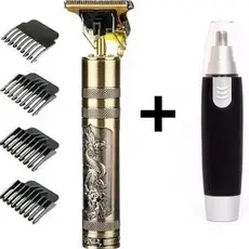 cuidados masculinos - Barbeador e aparador de pelos Maquina cortar cabelo dragão
