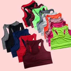 6 Top Treino Academia Nadador Alta Sustentação Moda Fitness Esporte