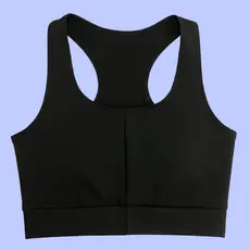 Top Academia Fitness Miusa Sport Alta Sustentação Malhar Moda Academia Nadador Sem Bojo