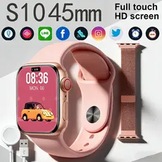 Relógio Inteligente S10 Ultra SmartWatch Série Calculadora Cardíaca Monitoramento De Freqüência Digital Para iOS Android