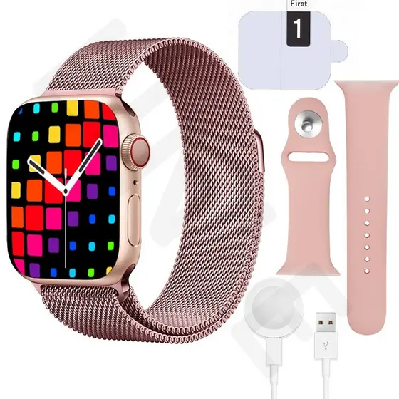 Conjunto De Presente De Anivers谩rio Para Presentes De Feriado 3 Em 1 Smartwatch Rel贸gio Inteligente