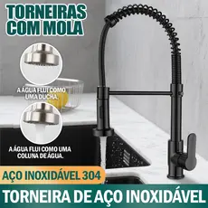 Torneira De Bancada De Cozinha De Alta Qualidade Com Extensão De spray Mangueira Flexível Ajustável