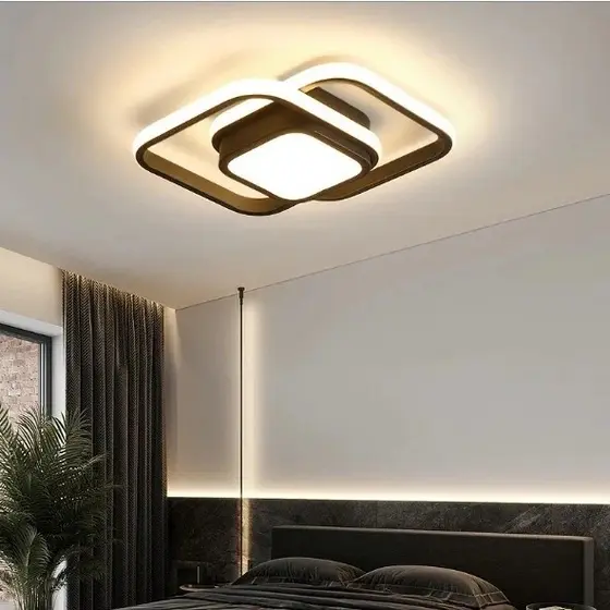 Luminária De Teto Plafon Led Moderna Lustre para Corredor Sala Quarto Cozinha~