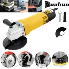 【110V/220V】 Esmerilhadeira Angular Lixadeira 870W 100mm 11000rpm  com peças