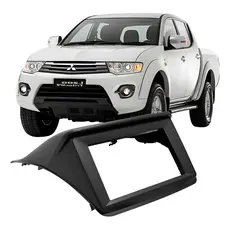 Moldura Multimidia 9 Polegadas Pajero Triton 2009 A 2016