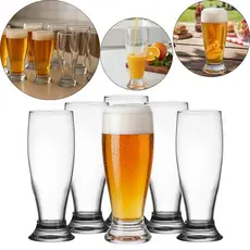 Kit 6 Copos de Vidro Munich 200ml Nadir Figueiredo