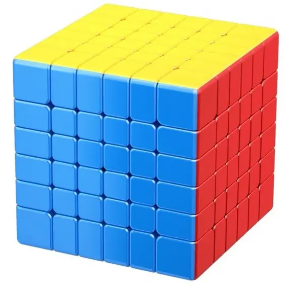 Moyu Cubing Sala De Aula Meilong 6x6 Cubo De Velocidade Sem Adesivo Quebra-Cabeça