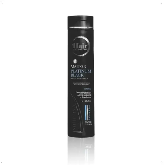 Condicionador Matizer Platinum Black Hair Extrattus - 300ml