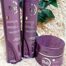 Kit Shampoo/Cond./Máscara Matizer Blond + Perfume Capilar