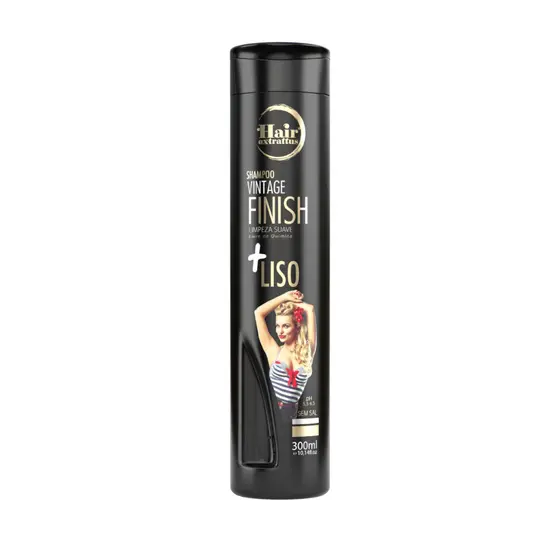 Shampoo Linha Vintage Finish 300ml Hair Extrattus