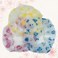 KIT 8 Toucas de banho transparente